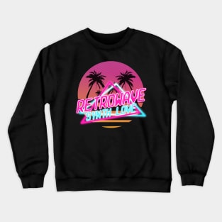 Vaporwave Aesthetic Style 80s Synthwave Retro Crewneck Sweatshirt